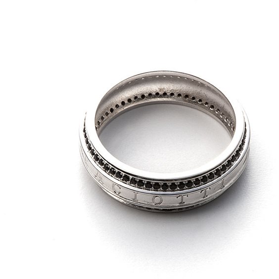 Ring Cesare Paciotti Man in Silver JPAN1954B/26 - JPAN1954B/26